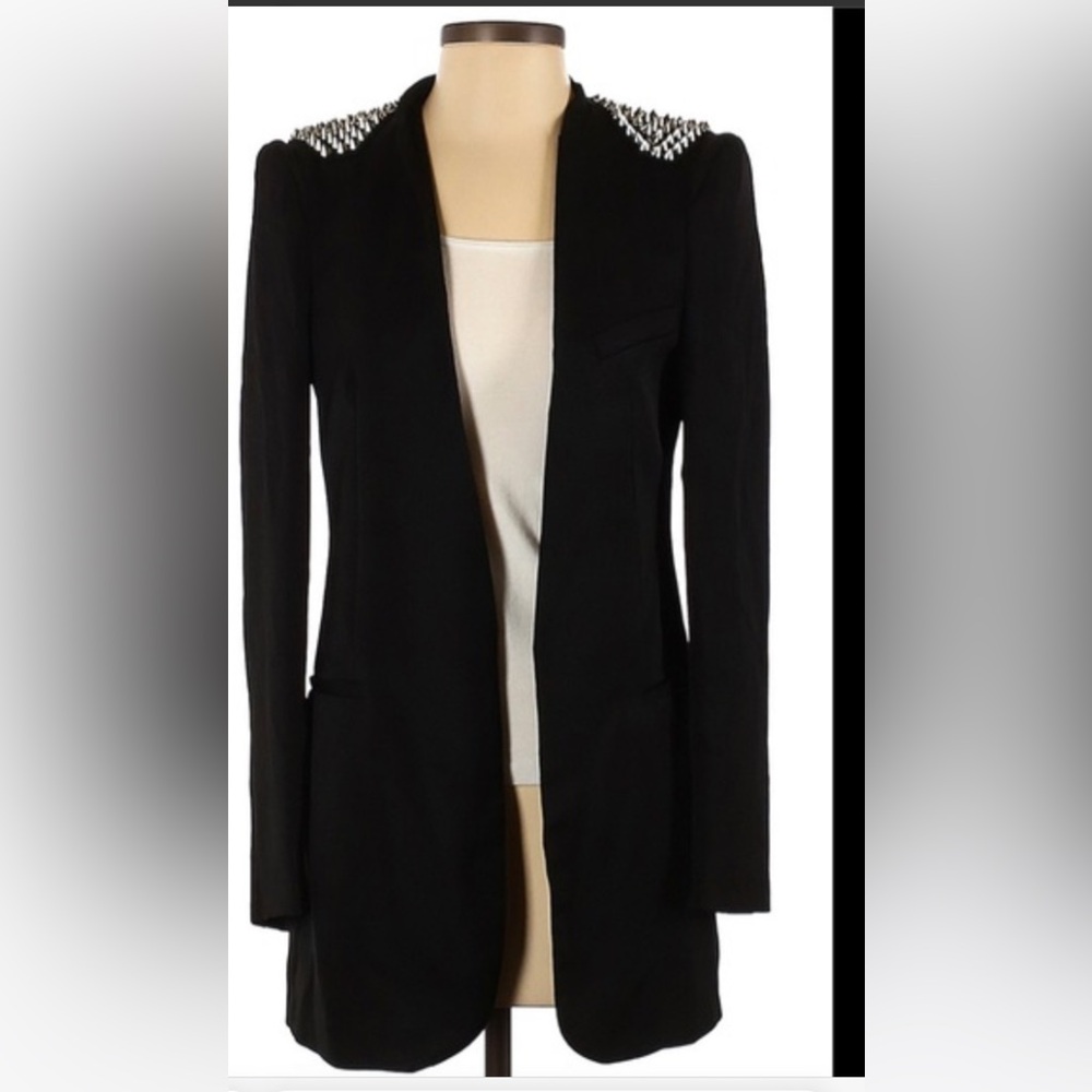 Zara studded blazer .Size L